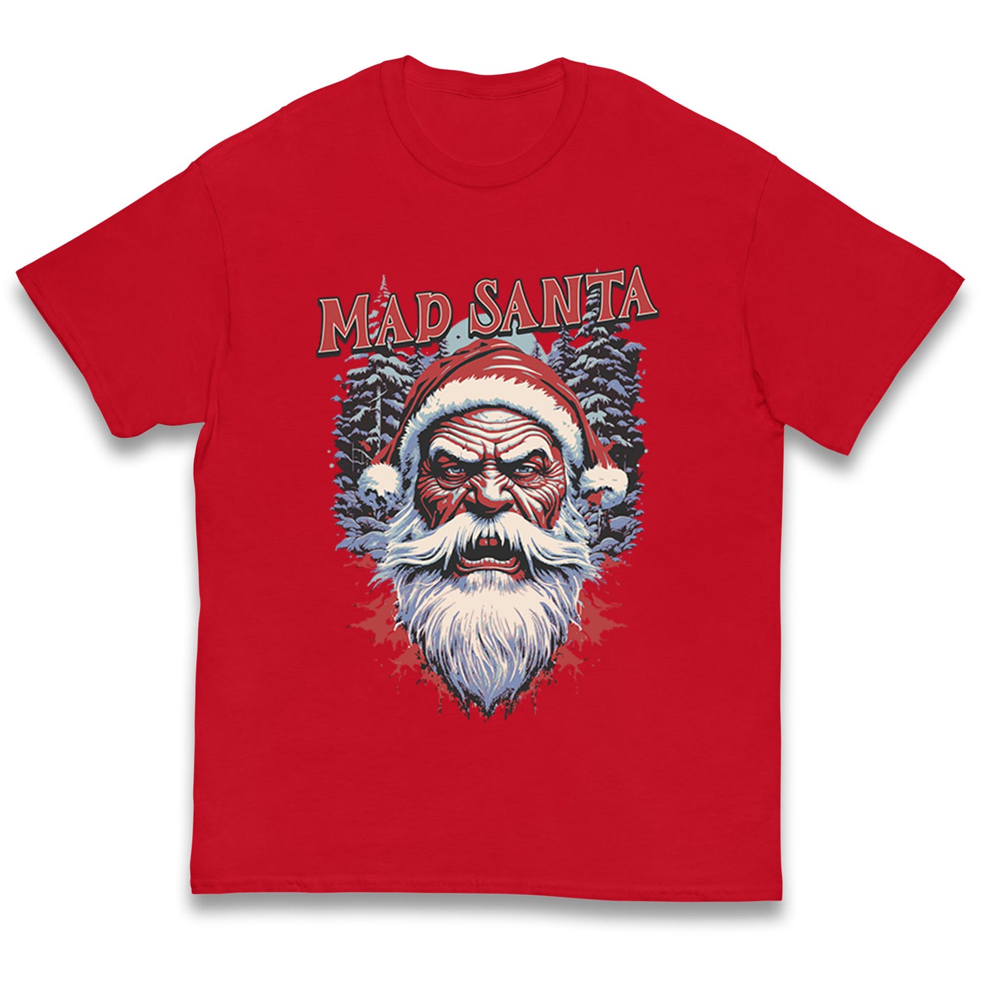 Mad Santa Kids T Shirt