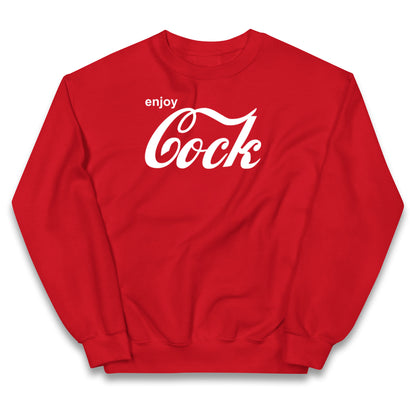 Coke Funny Christmas Kids Jumper