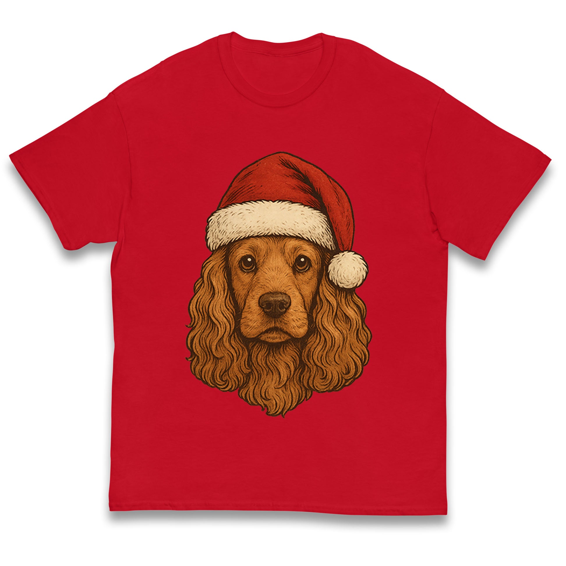 Cocker Spaniel Christmas Kids T Shirt
