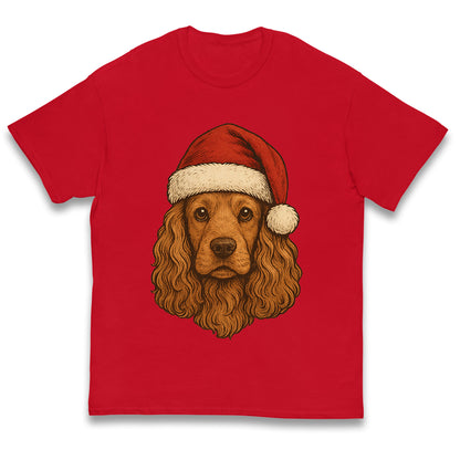 Cocker Spaniel Christmas Kids T Shirt