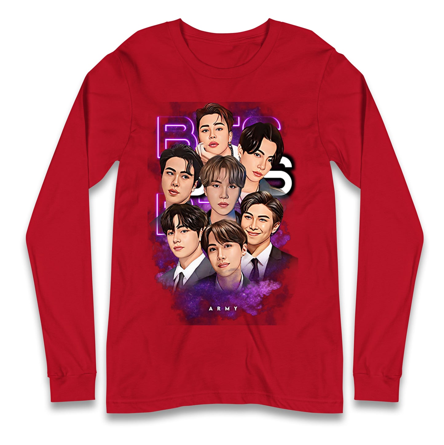 BTS K POP Longsleeve T Shirt