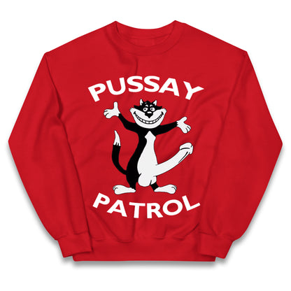 Pussay Patrol Kids Jumper