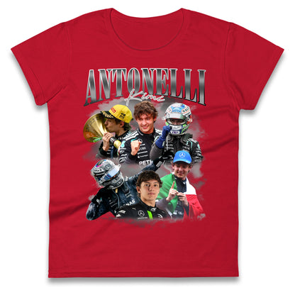 Kimi Antonelli F1 Ladies T Shirt