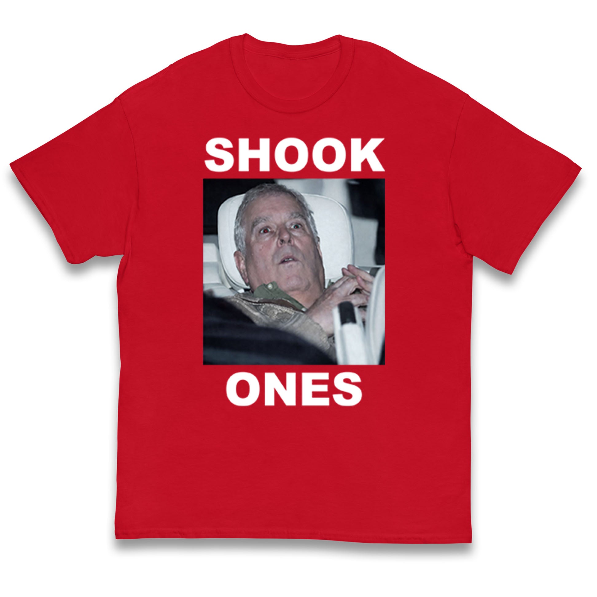 Prince Andrew Shook Ones Funny Royal Kids T Shirt