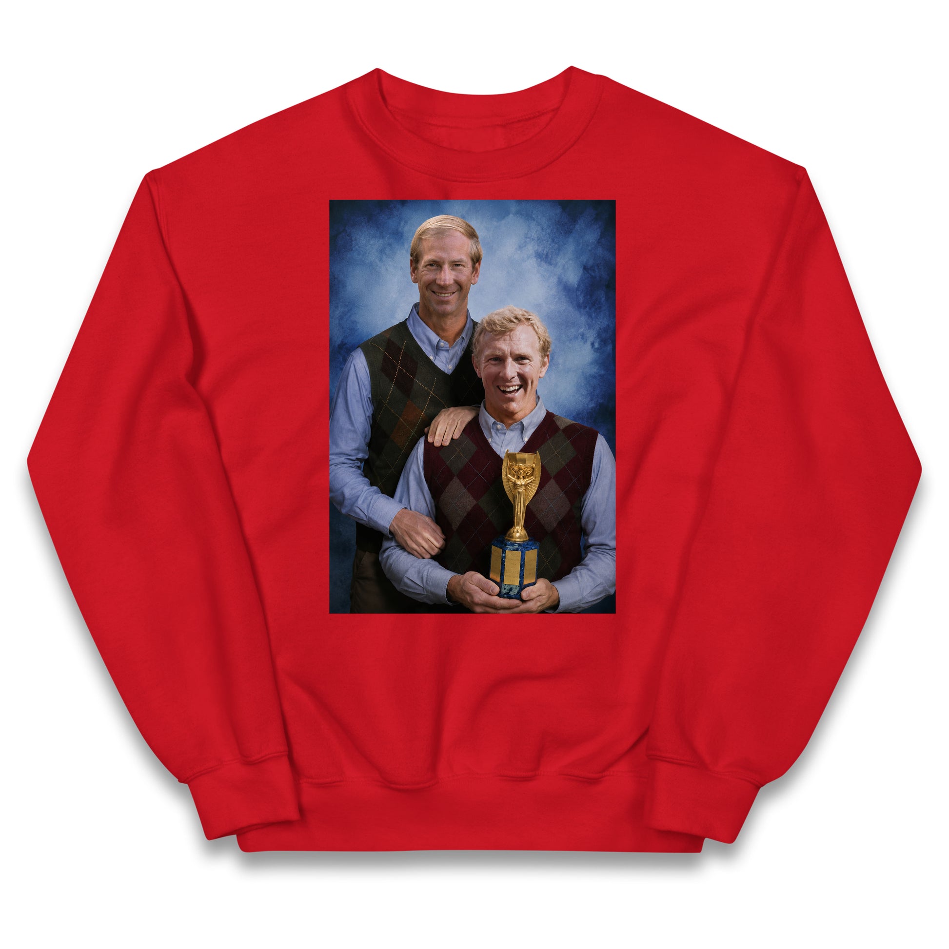 Bobby Moore Bobby Charlton Step Brothers Style England 1966 Kids Jumper