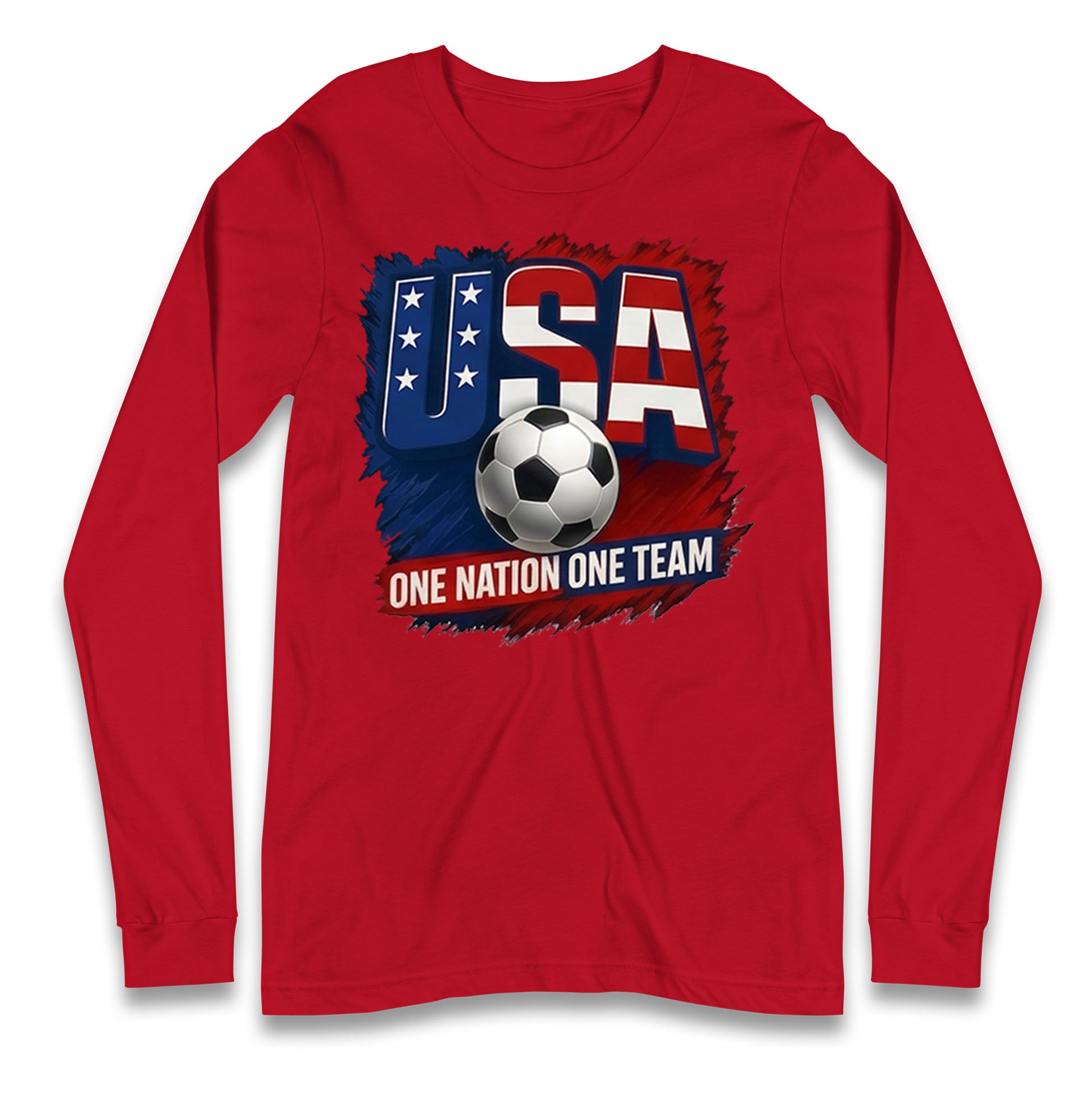 USA Retro World Cup Longsleeve T Shirt