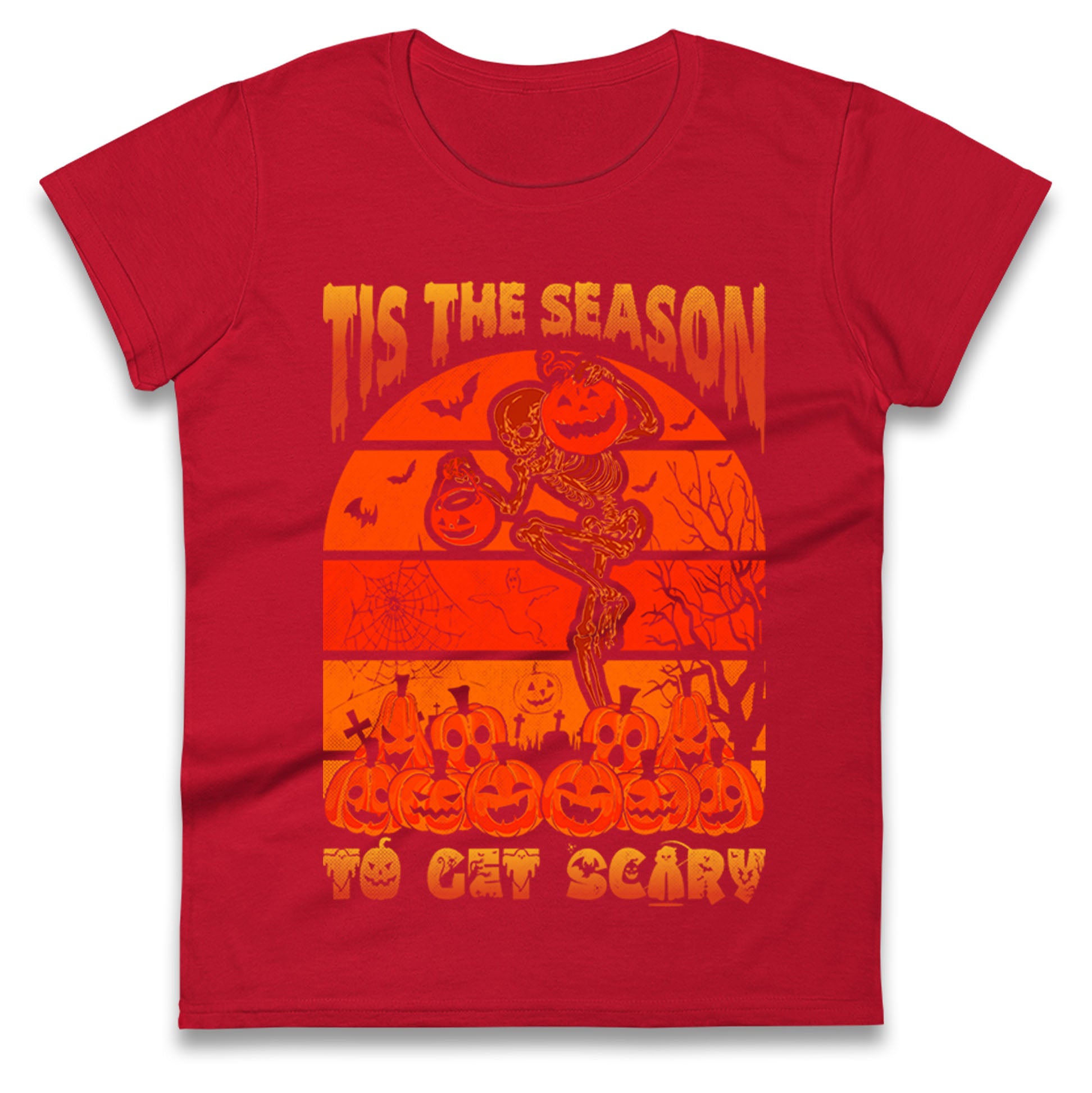 Tis The Season To Get Scary Halloween t shirt
