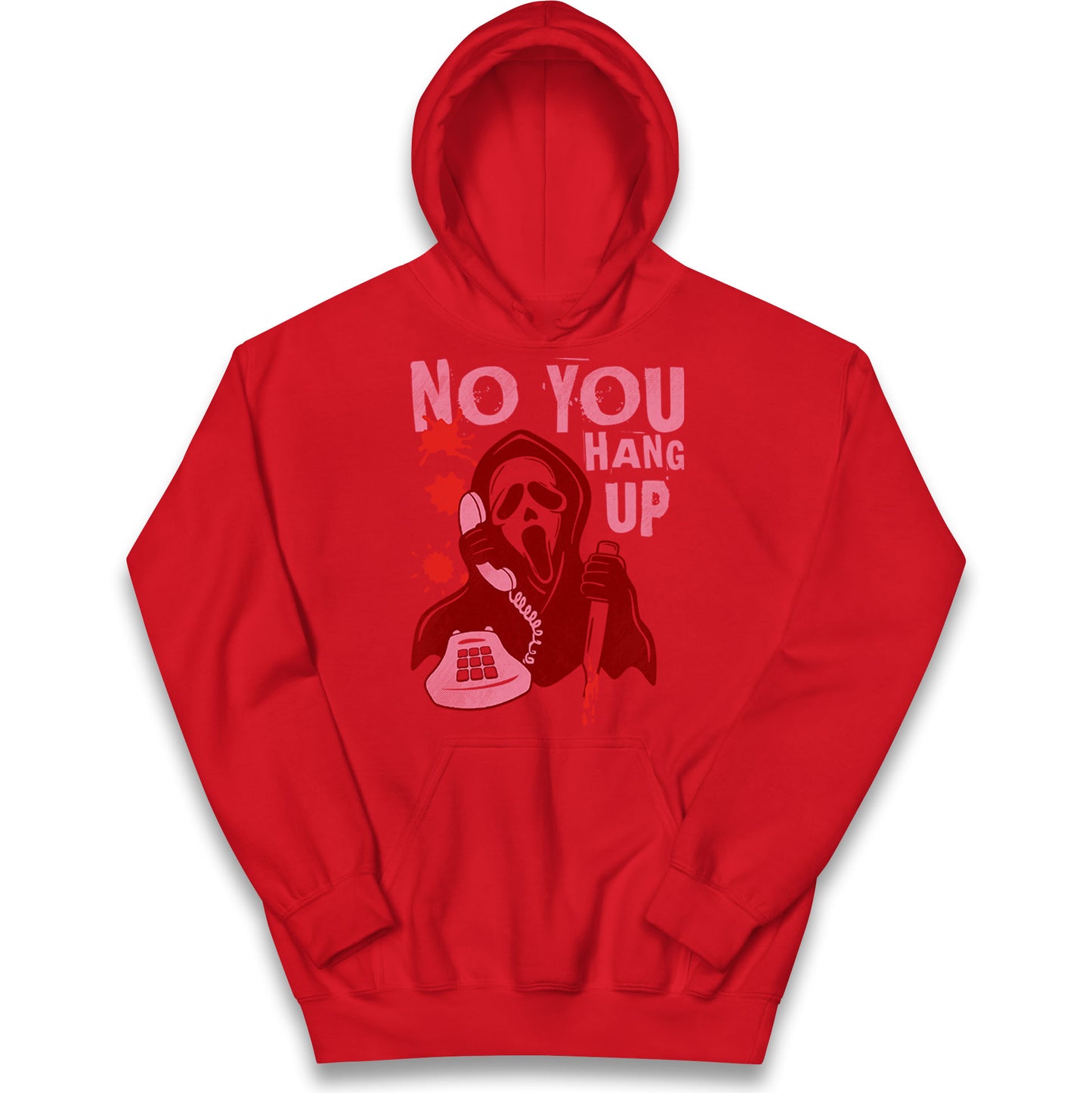 Ghost Face No You Hang Up Halloween Hoodie
