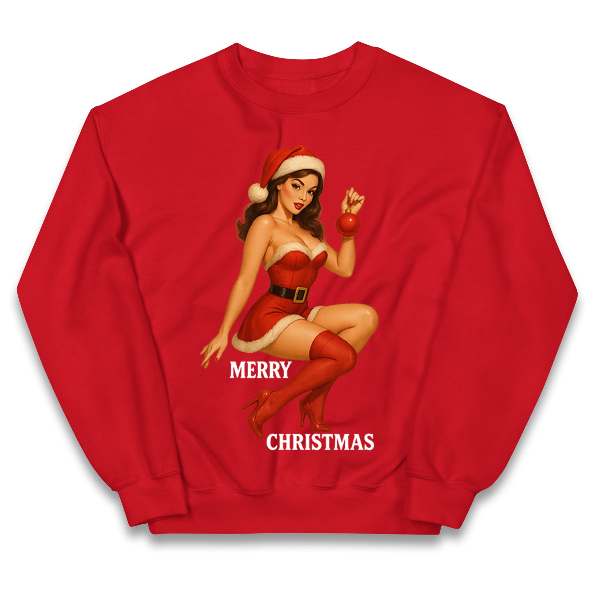 Merry Christmas Sexy Christmas Kids Hoodie

