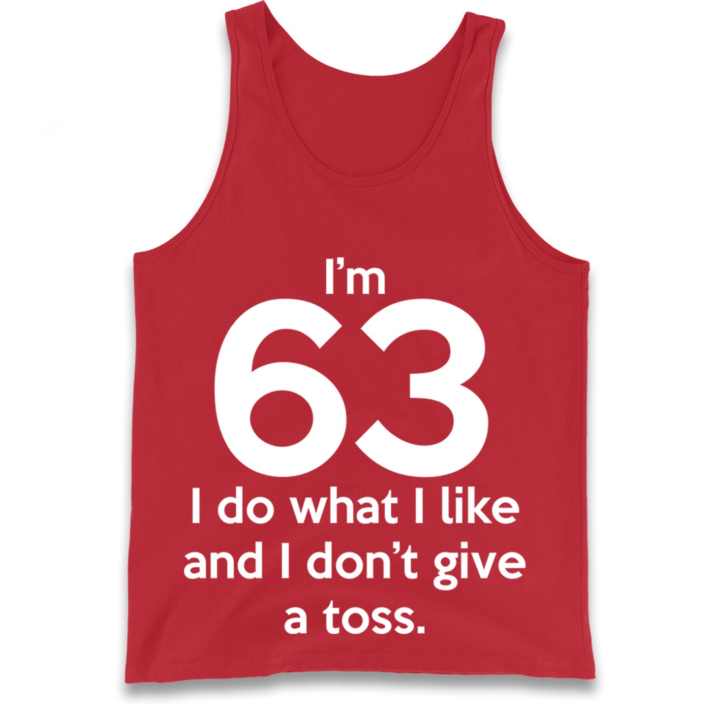 63rd Birthday Tank Top