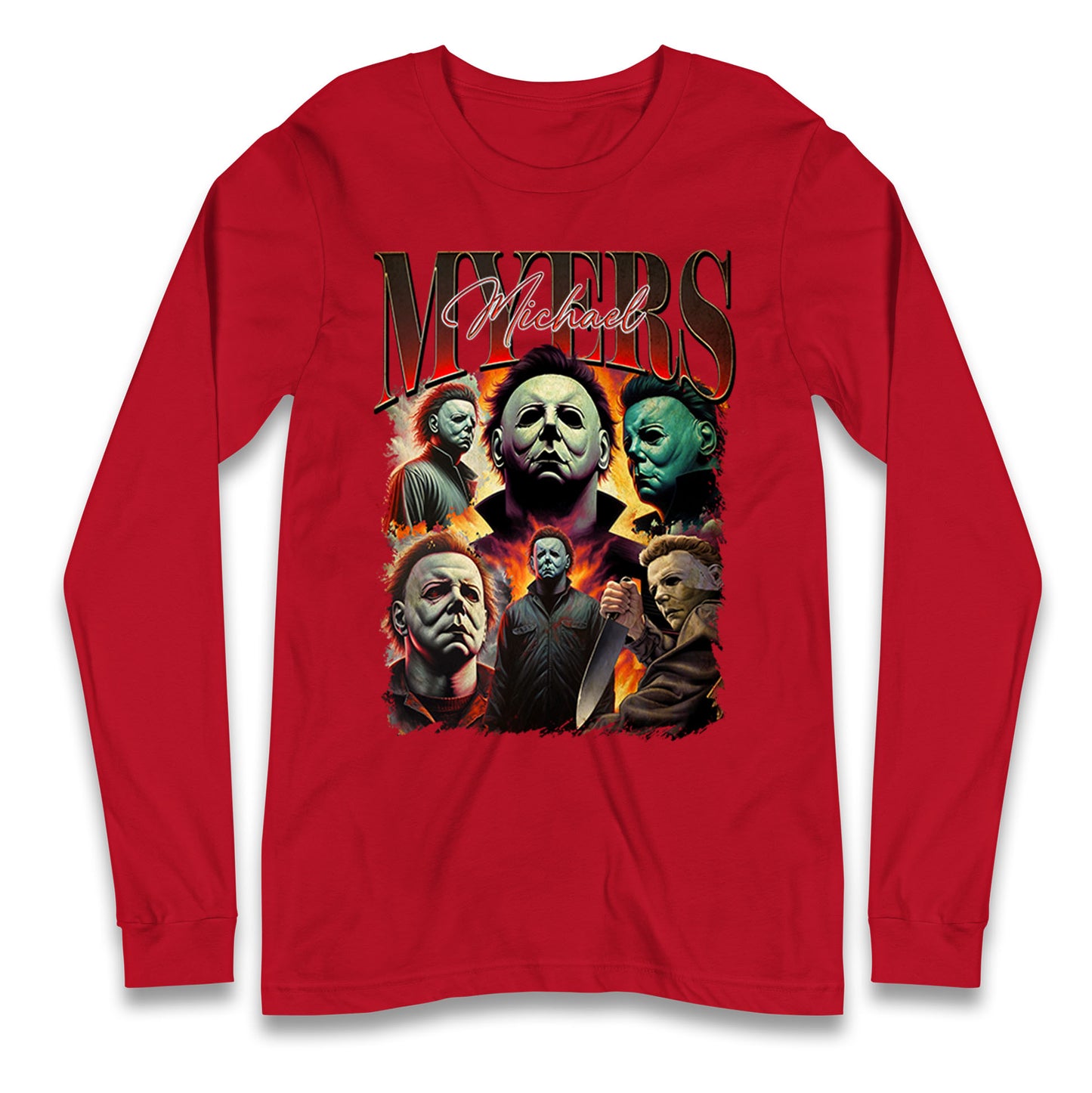 Michael Myers Bootleg Halloween Long Sleeve T Shirt