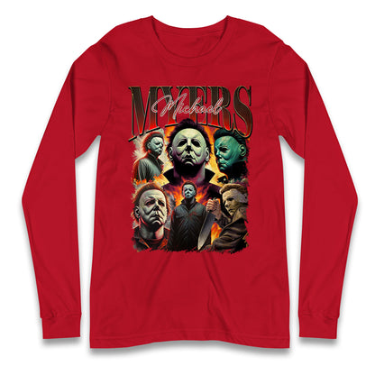 Michael Myers Bootleg Halloween Long Sleeve T Shirt