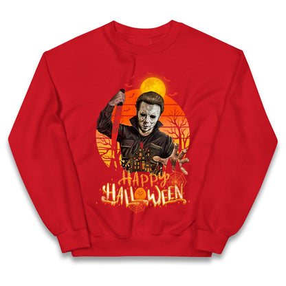 Michael Myers Happy Halloween Kids Jumper