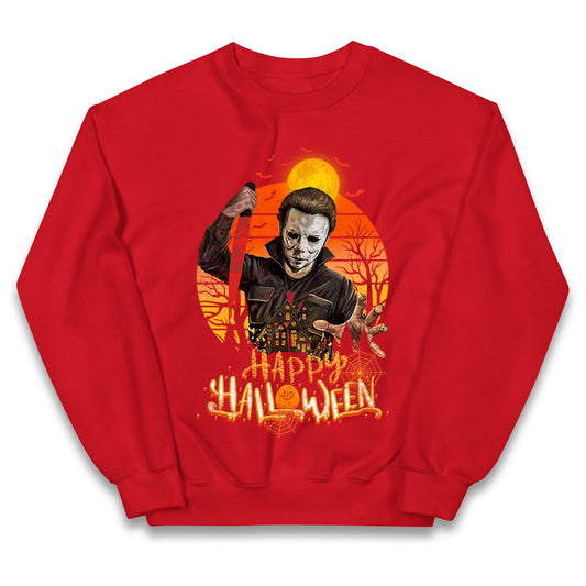 Michael Myers Happy Halloween Kids Jumper