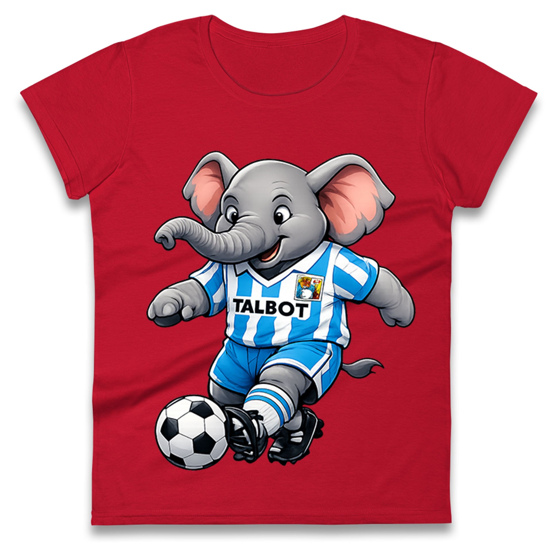 Retro Coventry City Football Ladies T Shirt 