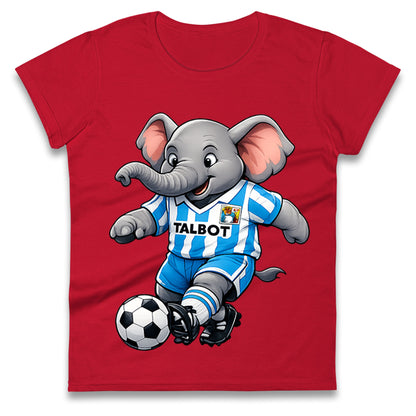 Retro Coventry City Football Ladies T Shirt 