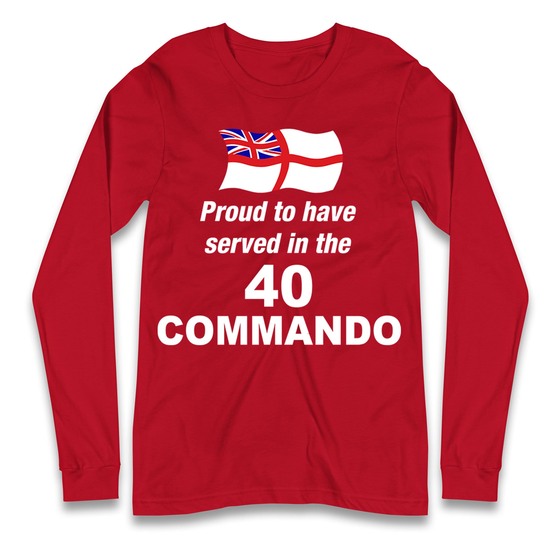 40 Commando Royal Marines Longsleeve T Shirt