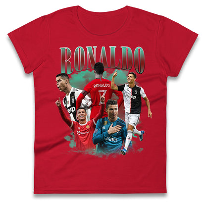 Cristiano Ronaldo Ladies T Shirt