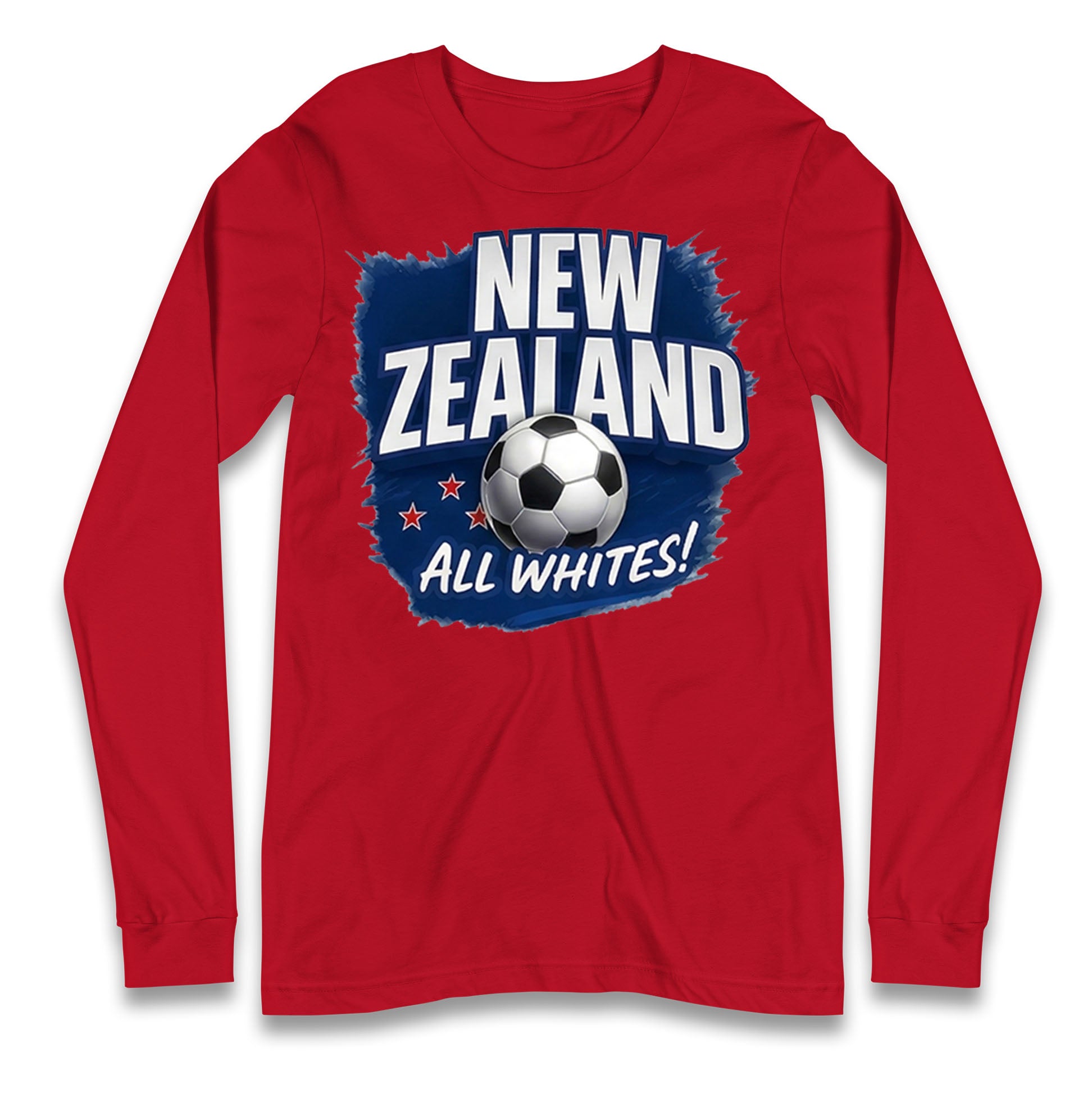 New Zealand Retro World Cup Longsleeve T Shirt