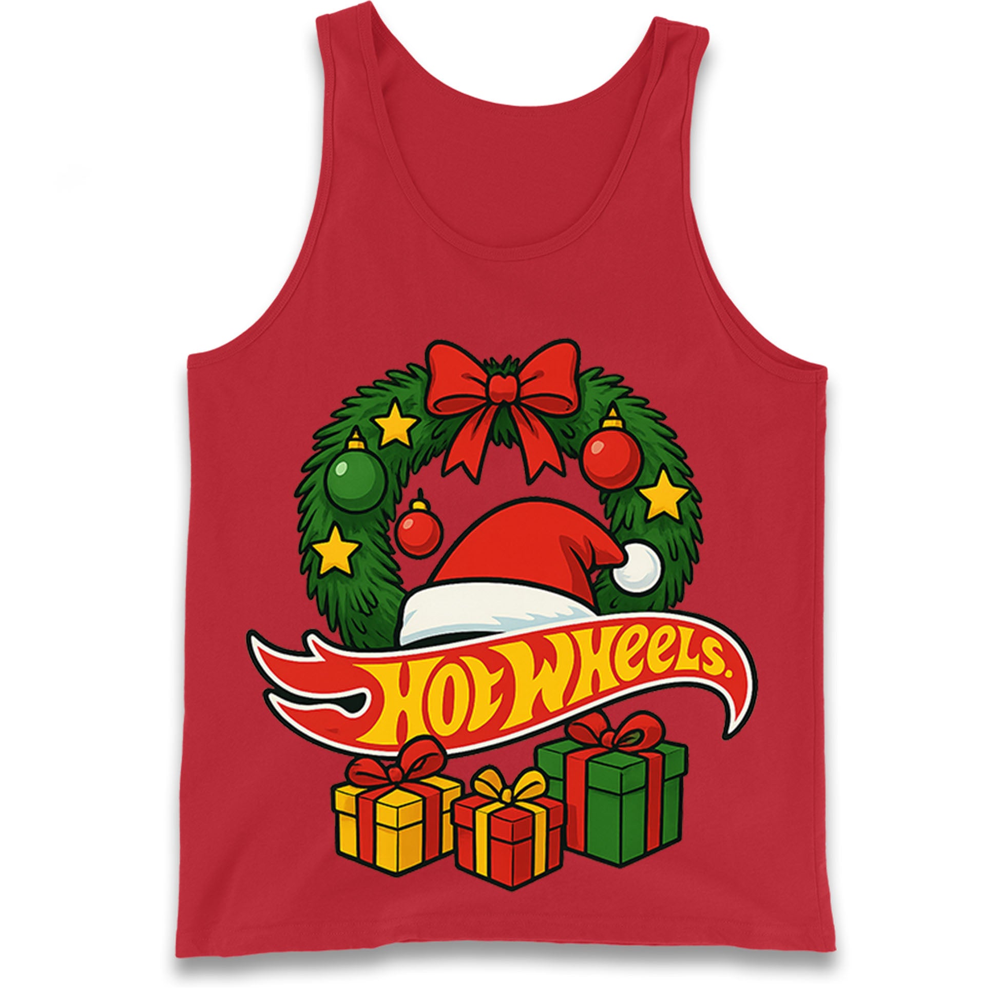 Hotwheels Christmas Tank Top
