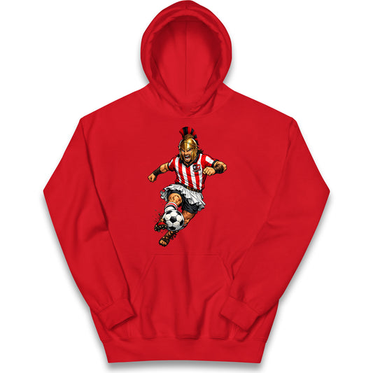 Retro Exeter City Football Kids Hoodie