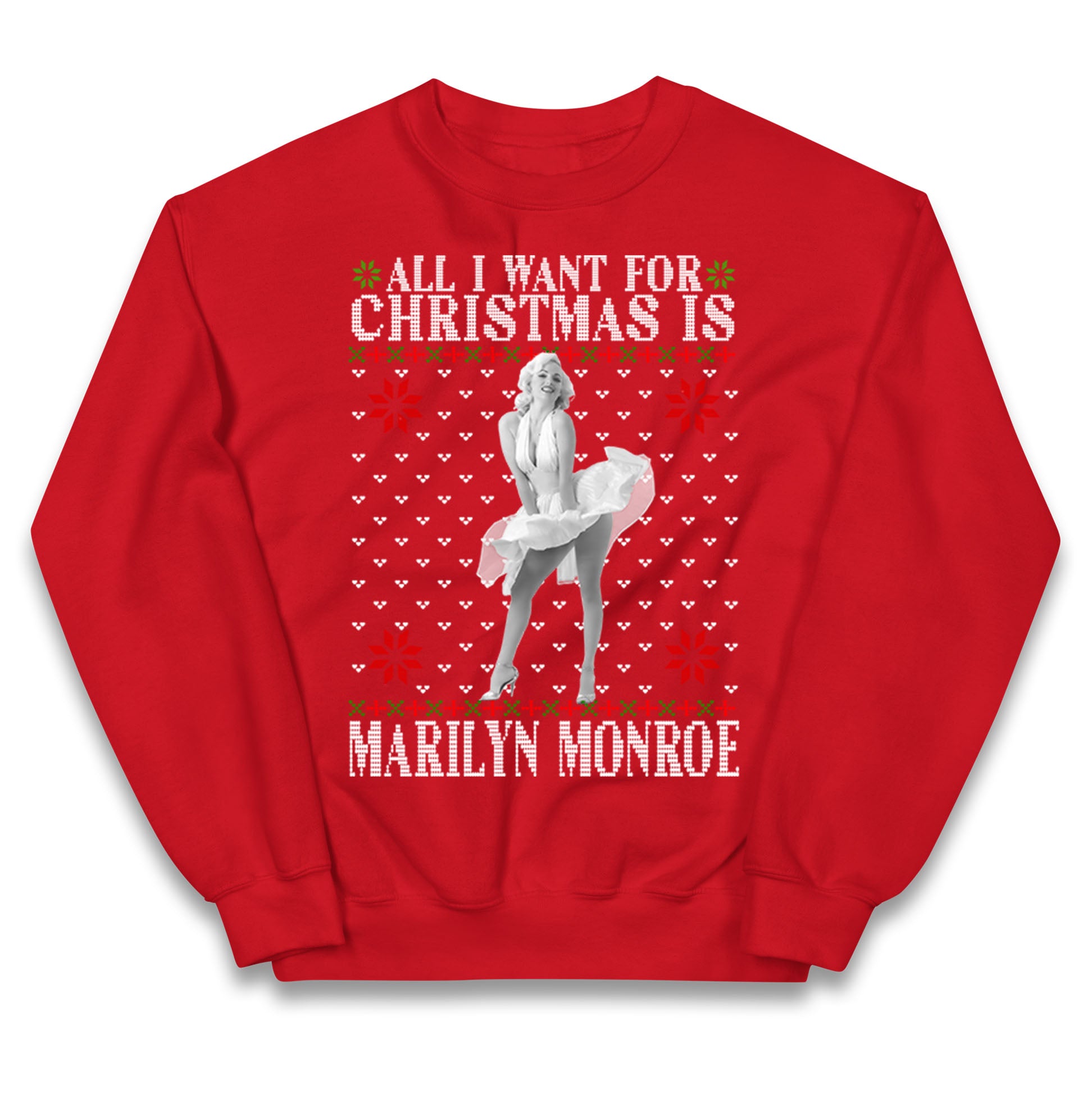 marilyn monroe christmas jumper