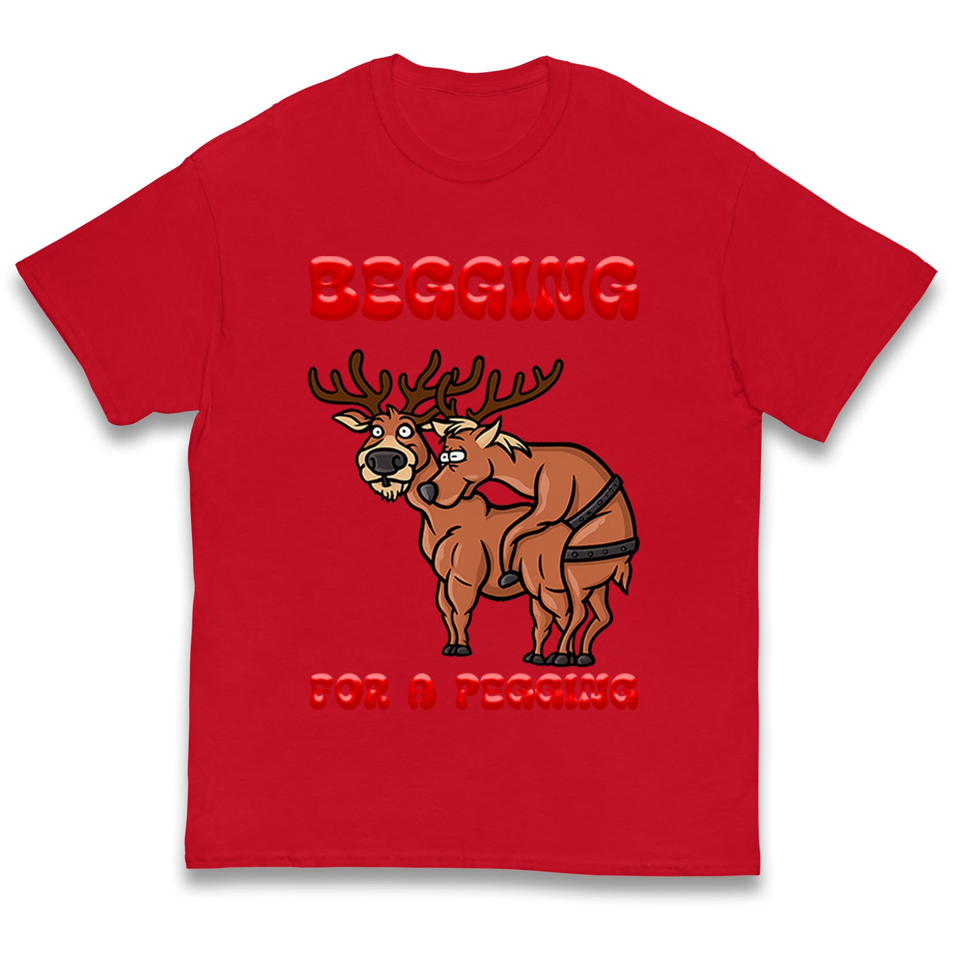 Deer Christmas Kids T Shirt