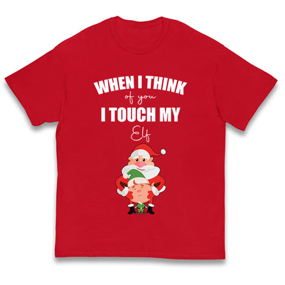 Santa Elf Christmas Kids T Shirt