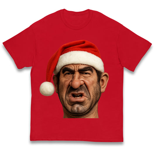 Eric Cantona Xmas Kids T Shirt