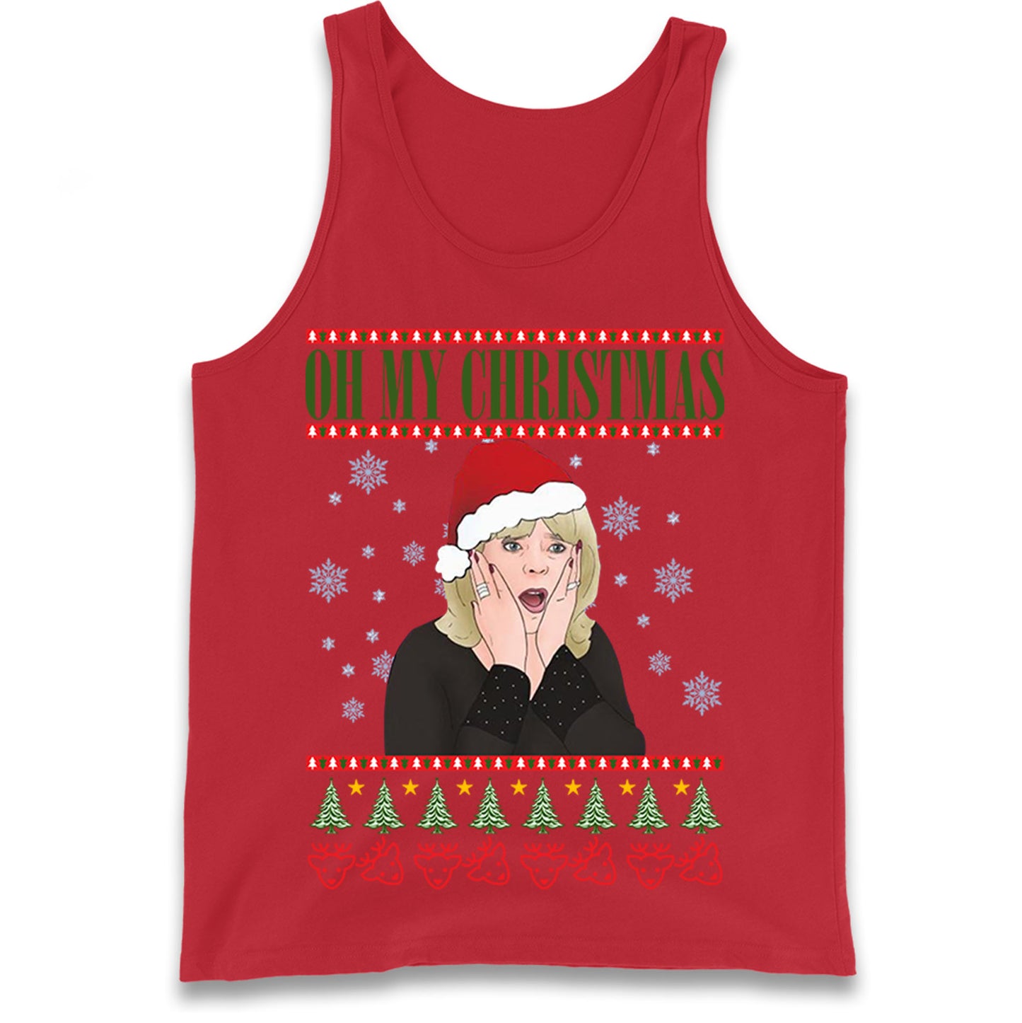 Pam Shipman Oh My Christmas Tank Top