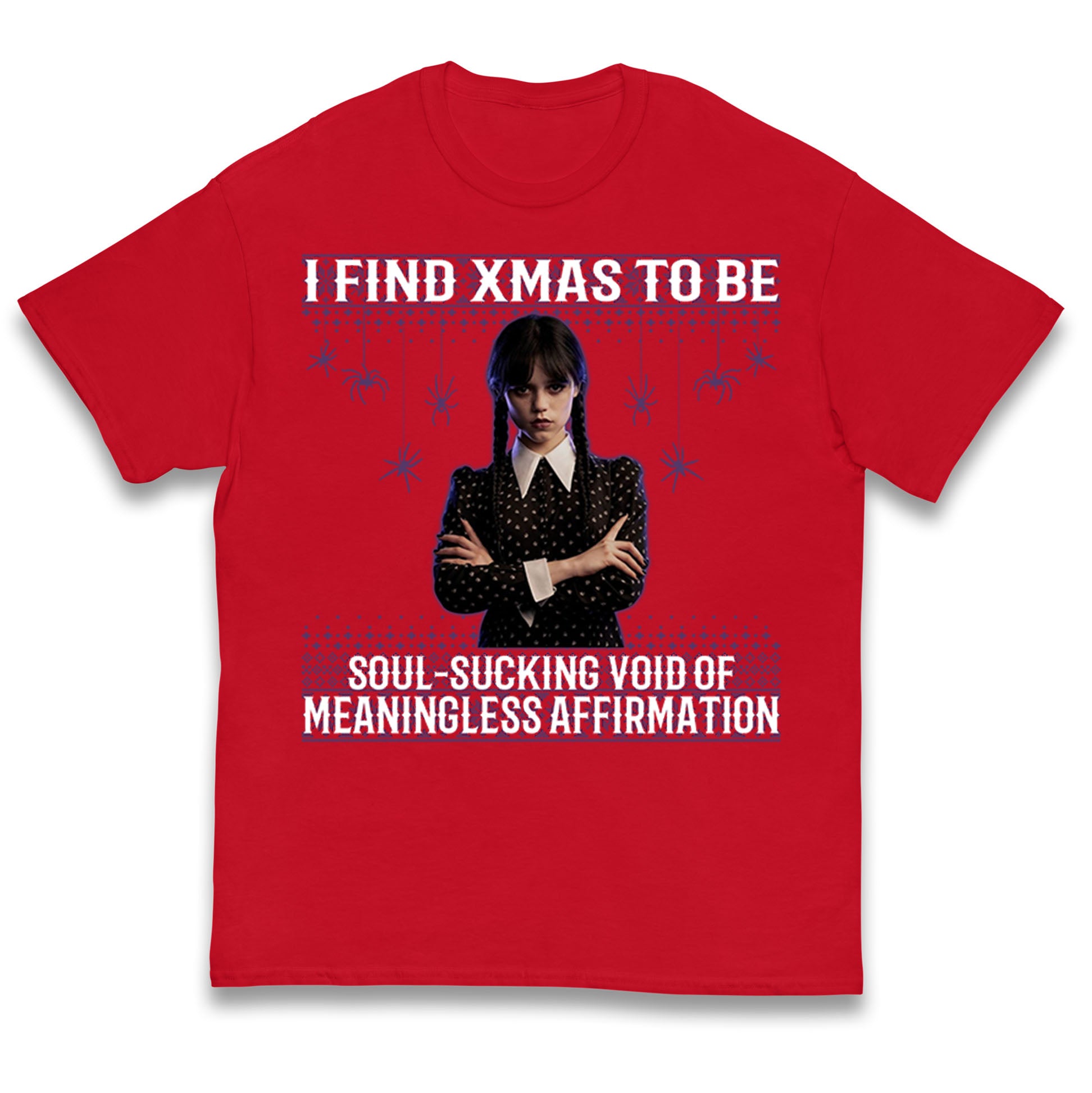 Wednesday Christmas Kids T Shirt