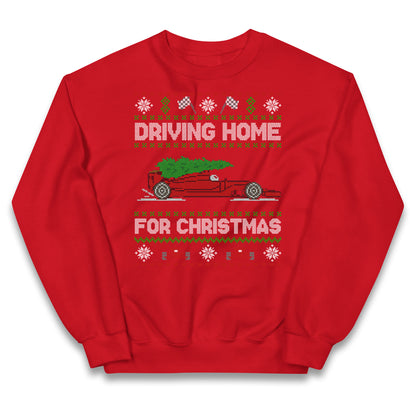 F1 Christmas Kids Jumper