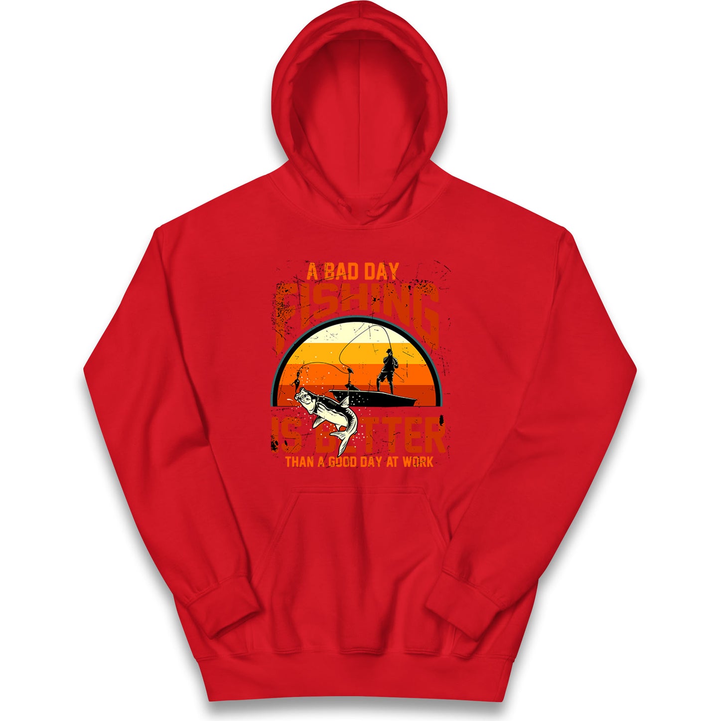 I love fishing Kids Hoodie