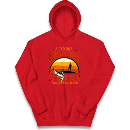 I love fishing Kids Hoodie