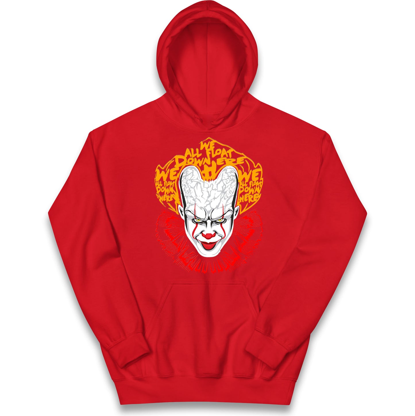 Pennywise Scary Clown Halloween Hoodie
