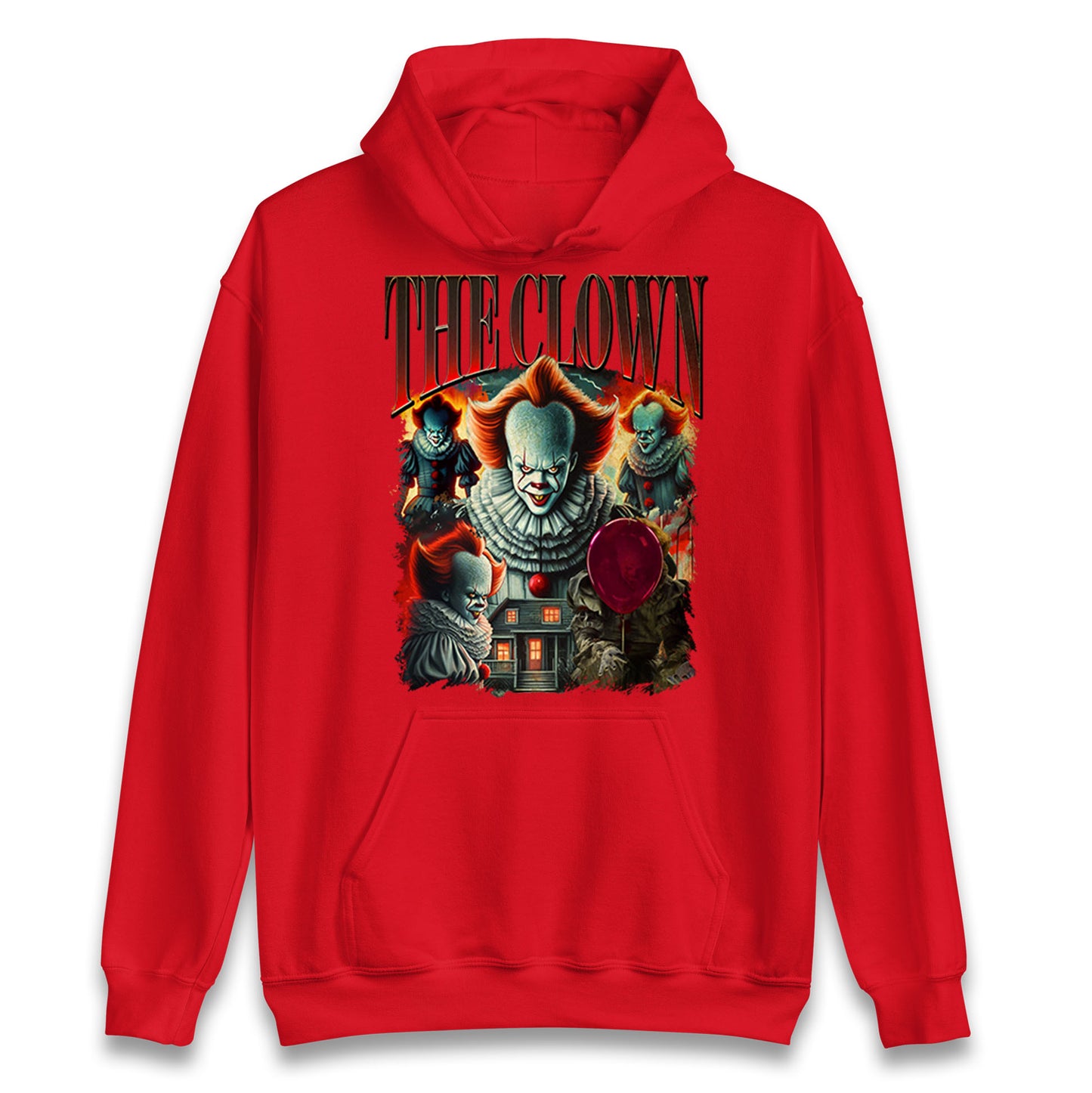 The Clown Halloween Bootleg Unisex Hoodie