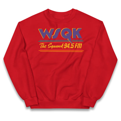 WSQK The Squawk Stranger Things Kids Jumper