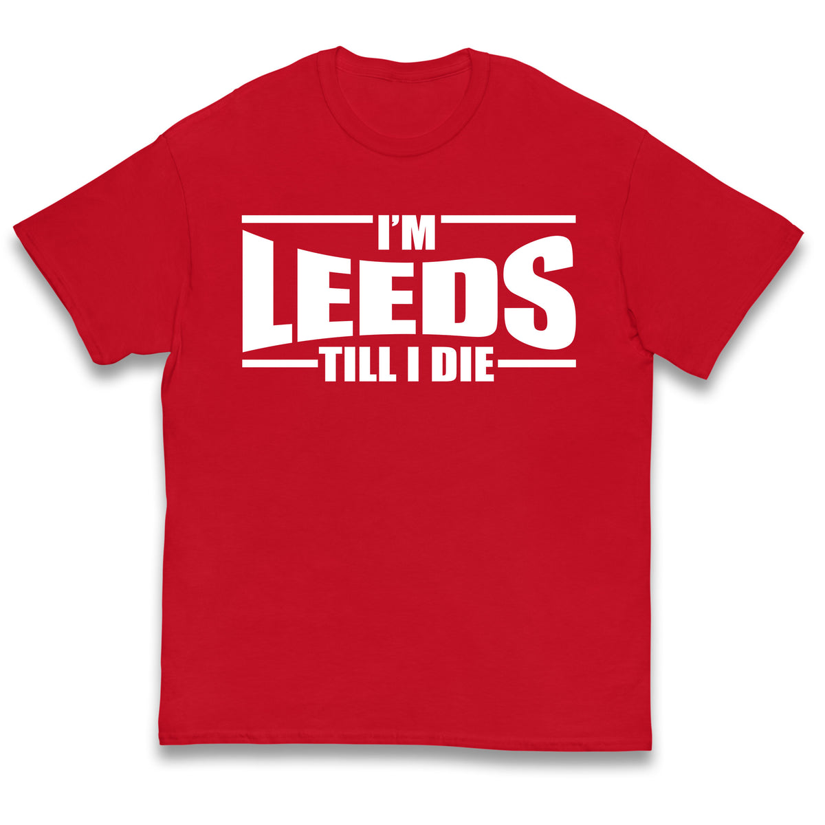 Leeds Till I Die Football Kids T Shirt