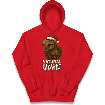 Natural History Museum Christmas Kids Hoodie