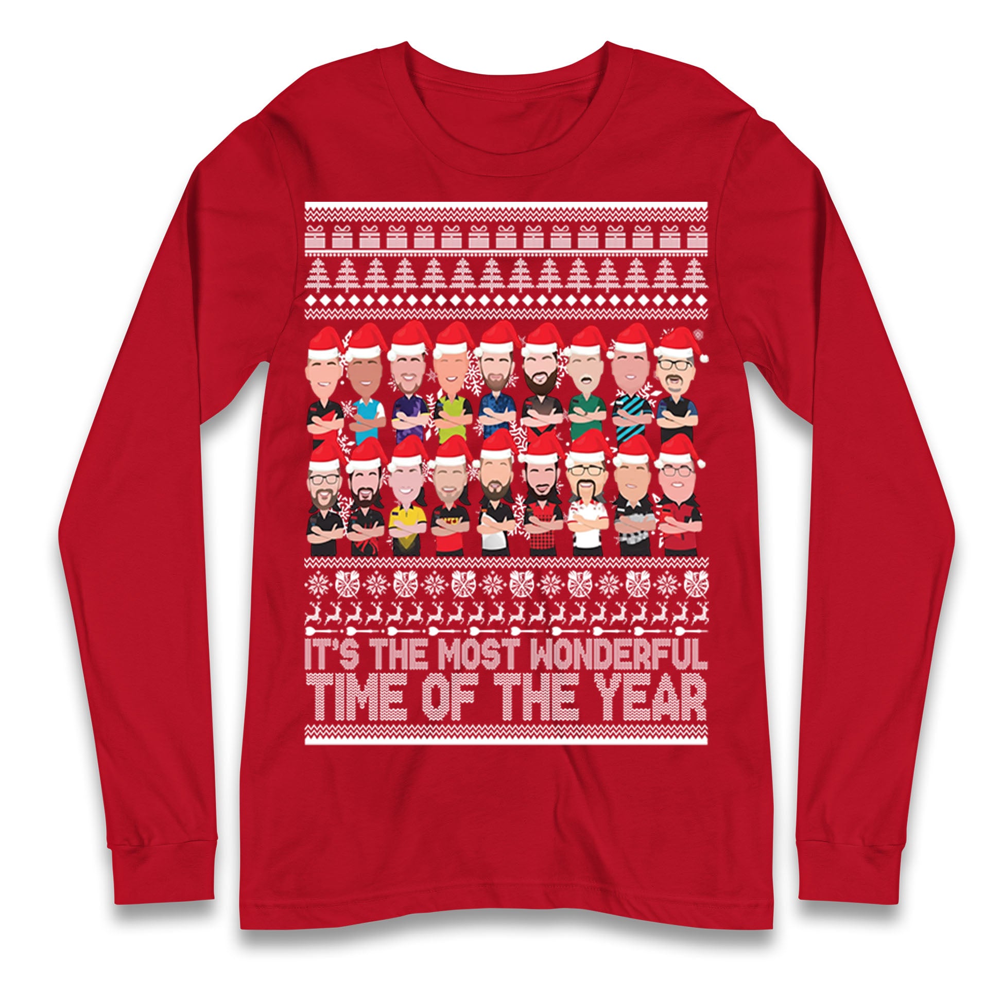 Darts Christmas Longsleeve T Shirt