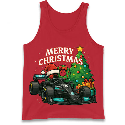 Mercedes F1 Christmas Tank Top
