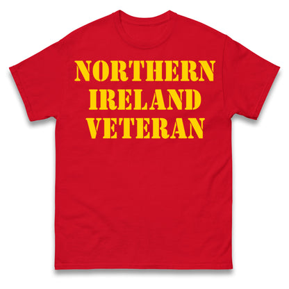 Northern Ireland Veteran T Shirt
