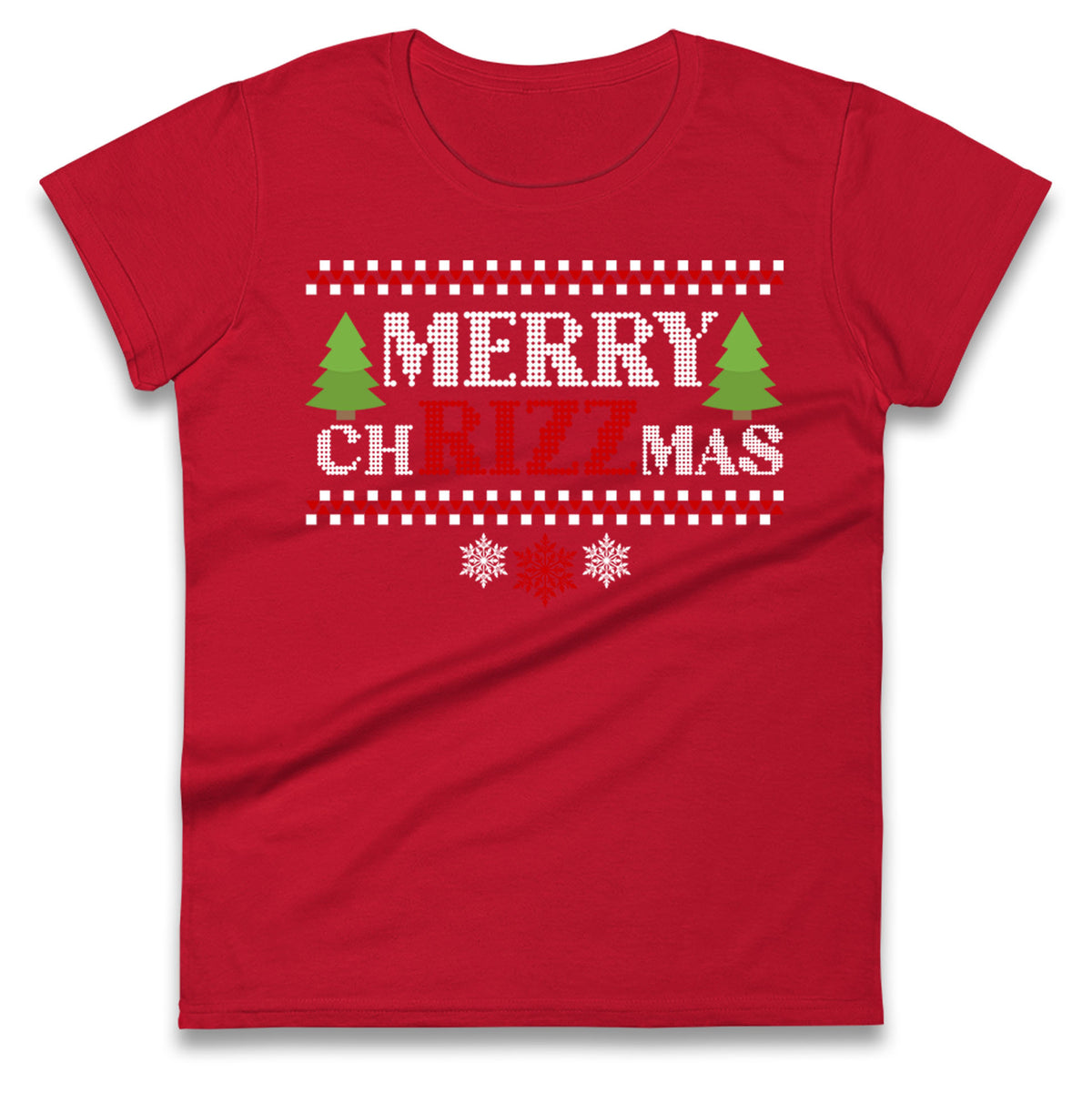 merry christmas tree womens t shirt