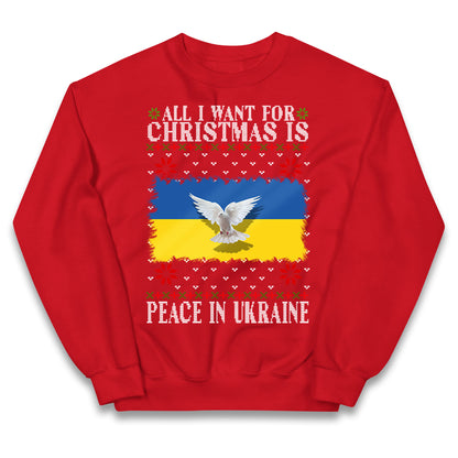 peace in ukraine jumper