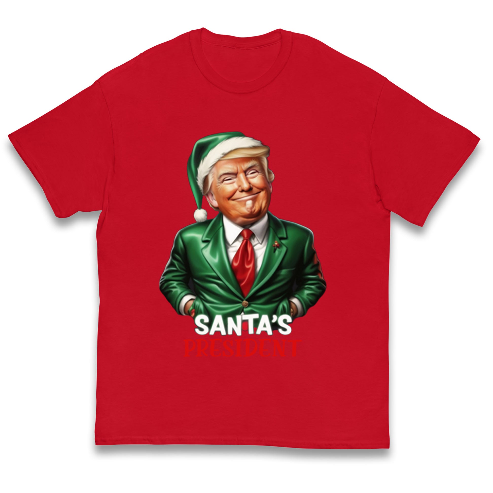 Donald Trump Christmas Kids T Shirt