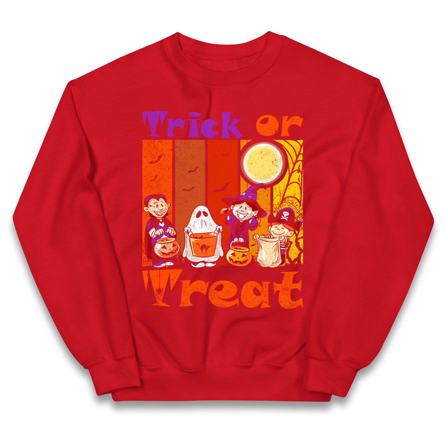 Scary Vampire Trick Or Treat Halloween Jumper
