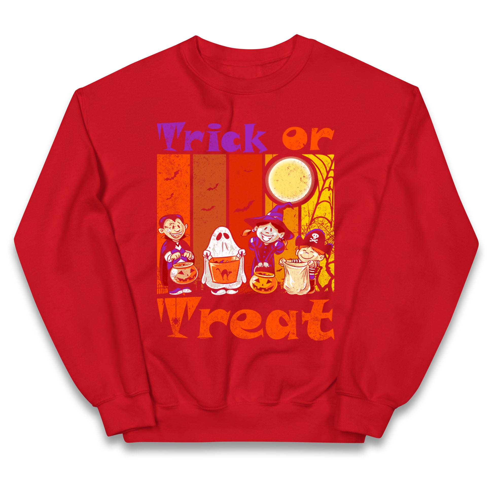 Scary Vampire Trick Or Treat Halloween Jumper
