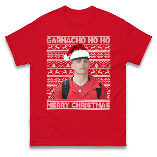alejandro garnacho christmas t shirt