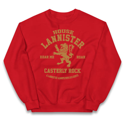 House Lannister Kids Jumper