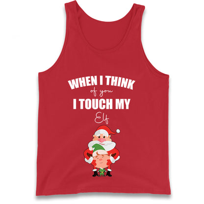 Santa Elf Christmas Tank Top